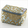 personalized brocade jewelry case